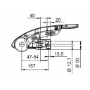 Zaczep ze stabilizatorem AKS 3004 3000 Ø50 - Alko