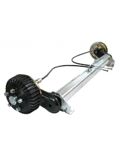 Zespół jezdny 1600 kg 870 x 1330 , 112x5 hamowany - Alko