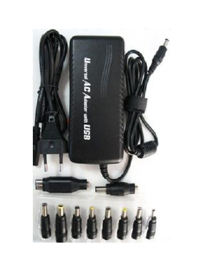 Uniwersalny sieciowy zasilacz do laptopa 120w + usb