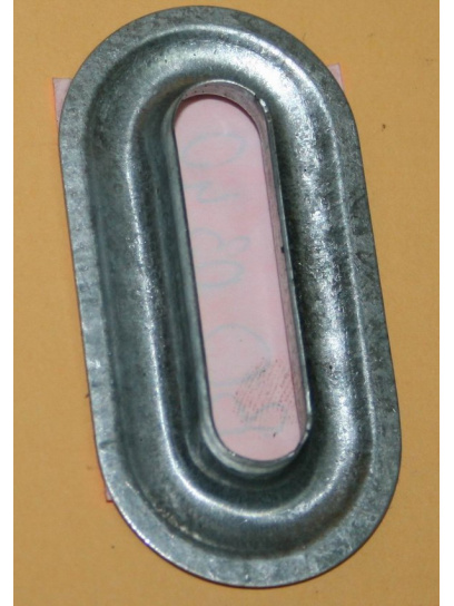 Oczko owalne ocynkowane 40 x 10 mm