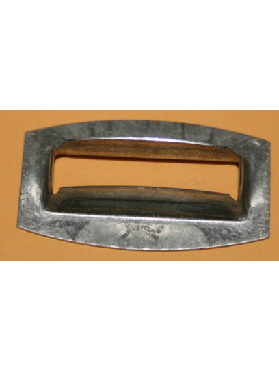 Oczko prostokątne ocynkowane 26 x 7 mm
