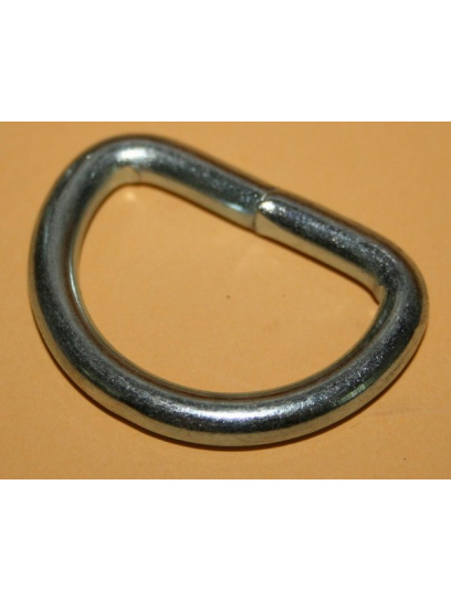 Półkółko ocynkowane 27 x 51  fi 4,5 mm