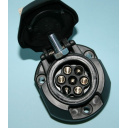 Gniazdo 12v 7 pin plastik