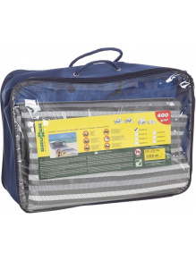 Wykładzina przedsionka 700x250 cm Kinetic 400 szara - Brunner