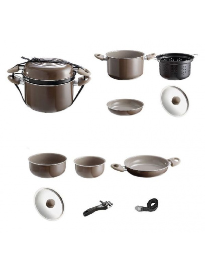 Garnki do gotowania Chocolate 9+1 Ø22 cm - Brunner