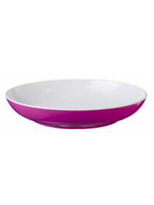 Talerz z melaminy głęboki Spectrum Flame Pink Ø21 cm - Brunner