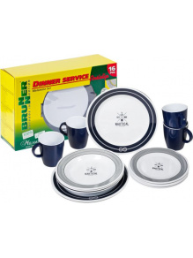 Zestaw obiadowy z melaminy Dinner Service Nautical - Brunner