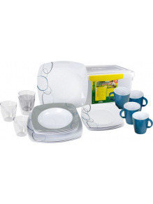 Zestaw obiadowy z melaminy All Inclusive Cascade - Brunner