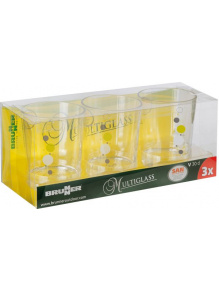 Szklanki Set Multiglass Space SAN 300 ml 3 szt. - Brunner