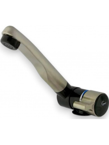 Bateria jednouchwytowa London zimna woda czarno/złota - Comet