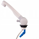 Bateria jednouchwytowa London ciepła/zimna woda biało/szara - Comet