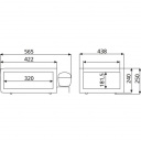 Lodówka szufladowa kompresorowa do zabudowy CoolMatic CD 20 12/24 V 20 l - Dometic