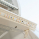 Rynna deszczowa do drzwi przesuwnych, ze zintegrowaną listwą oświetleniową LED RainTec RT100 - Dometic