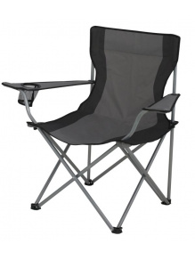 Krzesło turystyczne Lausanne Grey/Black - EuroTrail