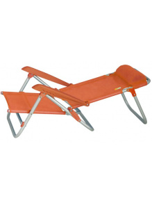 Krzesło plażowe Beach Chair Mallorca Orange - EuroTrail