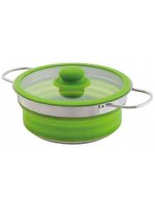 Garnek składany z pokrywką Pan&Lid M Green - EuroTrail