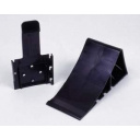 Klin zabezpieczający pod koło max 800 kg czarny