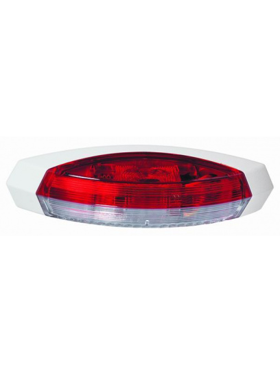 Lampa obrysowa czerwono/biała - prawa - Hella