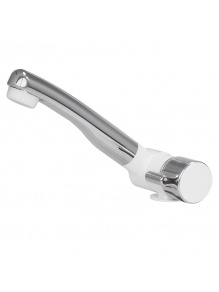 Bateria jednouchwytowa London ciepła/zimna woda biały/chrom - Comet