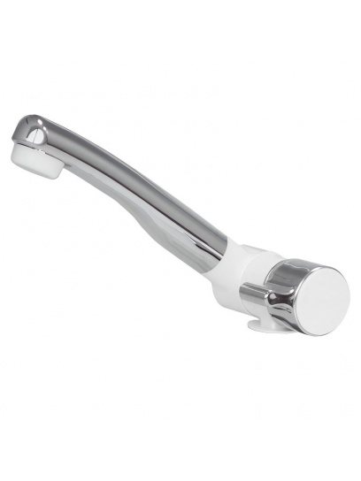 Bateria jednouchwytowa London ciepła/zimna woda biały/chrom - Comet