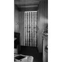 Kotki do drzwi Acapulco 185x56 cm niebiesko/szare - Brunner