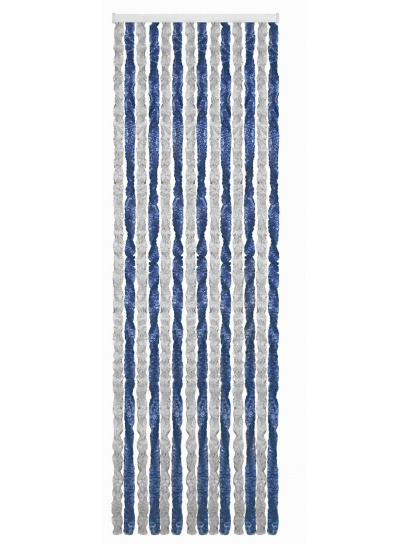 Kotki do drzwi Acapulco 185x56 cm niebiesko/szare - Brunner