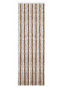 Kotki do drzwi Acapulco 205x56 cm brązowo/beżowe - Brunner