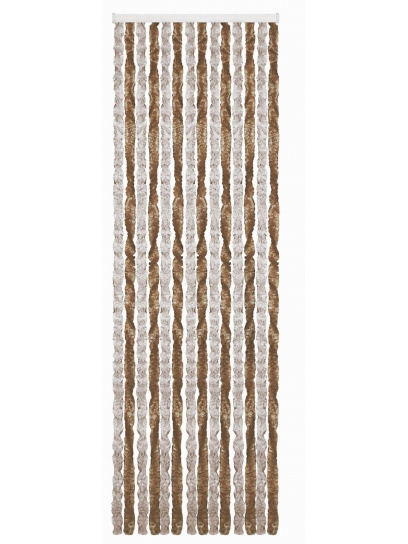 Kotki do drzwi Acapulco 205x56 cm brązowo/beżowe - Brunner