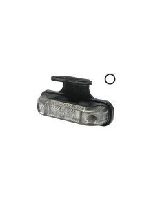 Lampa obrysowa led biała+kątownik