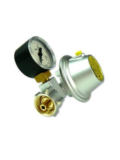 Reduktor gazowy z manometrem 30 mb/1,5 kg - Gok