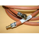 Wąż gazowy gumowy 1/4 LH-UM x STN 10 bar z szybkozlączką 300 cm - Gok