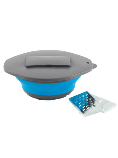 Miska składana z pokrywką i tarką Collaps Bowl & lid w/grater Blue - Outwell