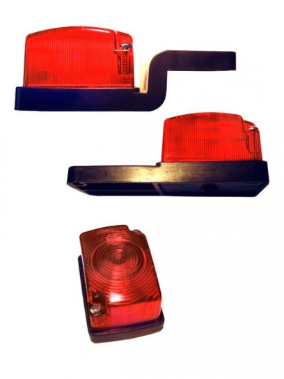 Lampa 164 czerw.obrys.na gumie długiej