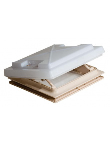 Okno dachowe z wymuszoną wentylacją 28x28 cm z moskitierą - MPK