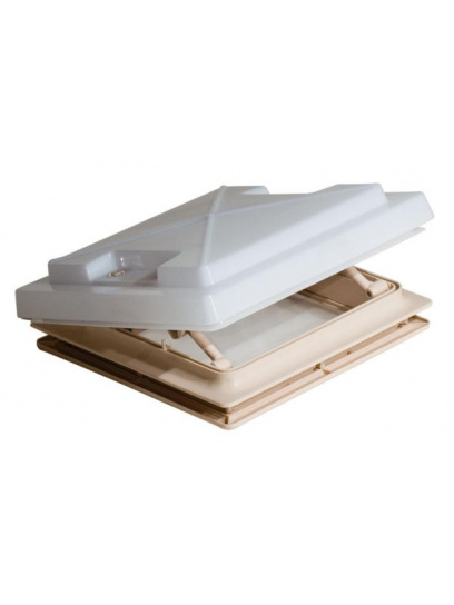 Okno dachowe z wymuszoną wentylacją 28x28 cm z moskitierą - MPK