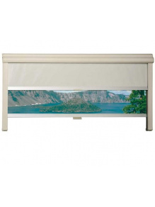 Roleta okienna w kasecie z moskitierą REMIflair I 1100x600 mm Cream - Remis