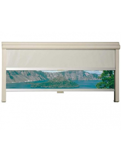 Roleta okienna w kasecie z moskitierą REMIflair I 1100x600 mm Cream - Remis