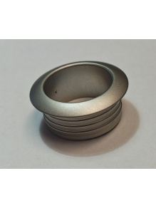 Rozetka do zamka meblowego wciskanego Chrom Mat Ø19 mm - Fawo