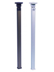 Noga stołu składana 720 mm srebrny mat - Lippert