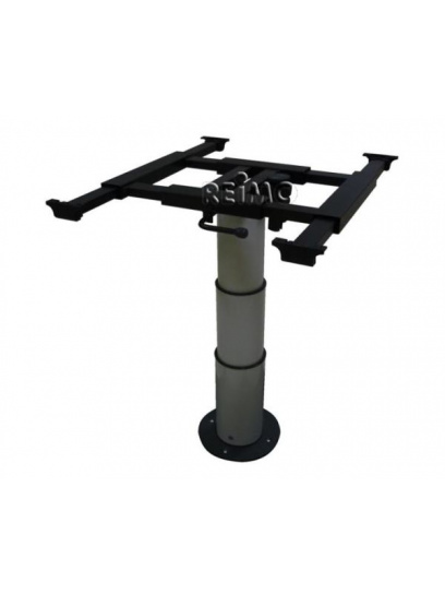 Noga stołu pneumatyczna h335-710 mm szary/antracyt - Ilse