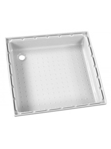 Brodzik prysznicowy 650x650xh90 mm - biały