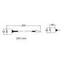 Lampka oświetlenie LED do kokpitu 12 V/5 W - Hella