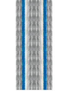 Kotki do drzwi 56x185 cm szaro/niebiesko/białe - Arisol
