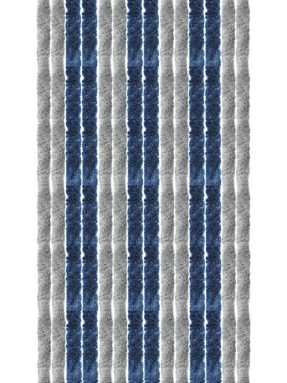 Kotki zasłona do drzwi przyczepy kampera 56x185 cm ciemnoszaro/granatowe - Arisol