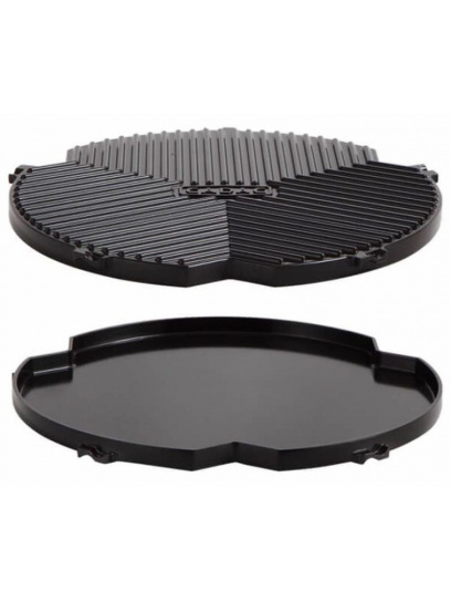 Płyta grillowa gładka/żebrowana Ø36 cm - Cadac