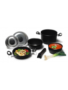 Zestaw garnków do gotowania 7 cz. Ø22 cm - Camp4