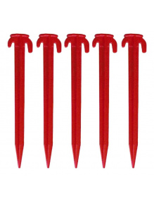 Śledzie do namiotu przedsionka plastikowe 30 cm 5 szt.