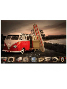 Plakat na ścianę Volkswagen Bulli T1 Bus Surfboard 20 szt. - VW Collection