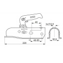 Zaczep kulowy 1200 Ø50 rozs.40-55 pionowo/poziomo - Steelpress