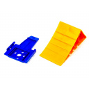 Klin zabezpieczający pod koła + wieszak - Steelpress